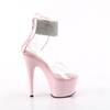 Pleaser - ADORE724RS Sandale à bride à la cheville, Pole dance chaussures - Rose/Rose Product image